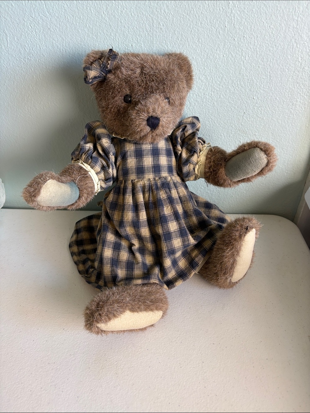 Vintage Boyds Bears 16” Plush Brown Teddy Bear